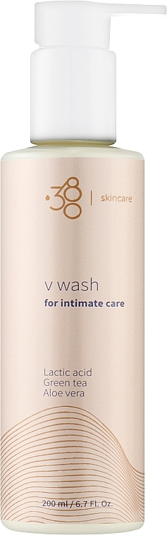 Гель для інтимної гігієни з молочною кислотою - 380 Skincare V Wash — фото N2