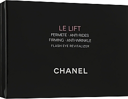 Парфумерія, косметика Набір "Подвійна дія для контурів очей" - Chanel Le Lift Anti-Wrinkle Flash Eye Revitalizer  (eye/ser/5ml + eye/patch/10x2рсs)