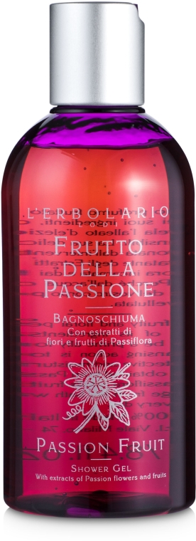Пена для ванны-гель для душа "Пассифлора" - L'Erbolario Bagnoschiuma Frutto della Passione