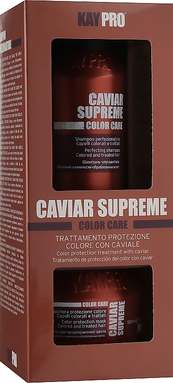 УЦЕНКА Набор - KayPro Special Care Caviar Supreme (shmp/100ml + h/mask/100ml) * — фото N1