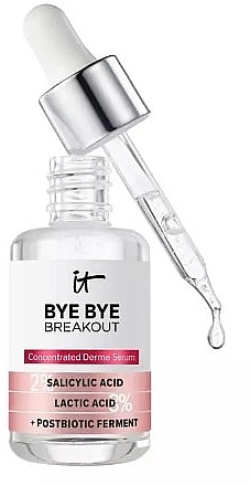 Сироватка для обличчя з кислотами - It Cosmetics Bye Bye Breakout Concentrated Derma Serum — фото N2