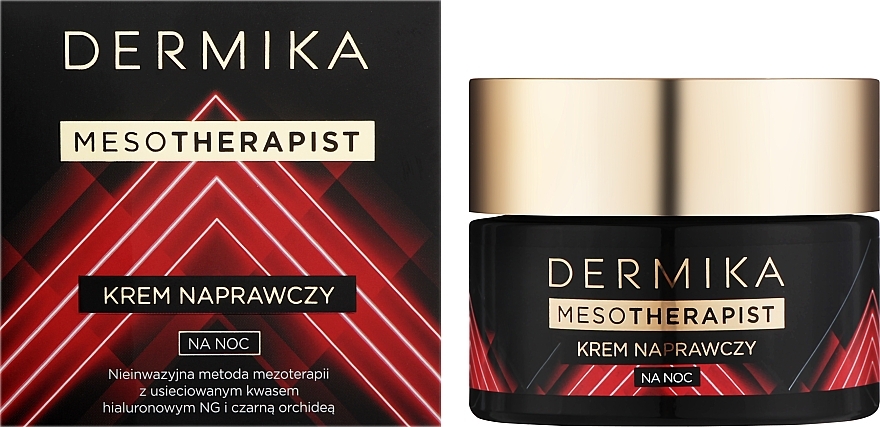 УЦІНКА Нічний відновлювальний крем для обличчя - Dermika Mesotherapist Cream * — фото N2