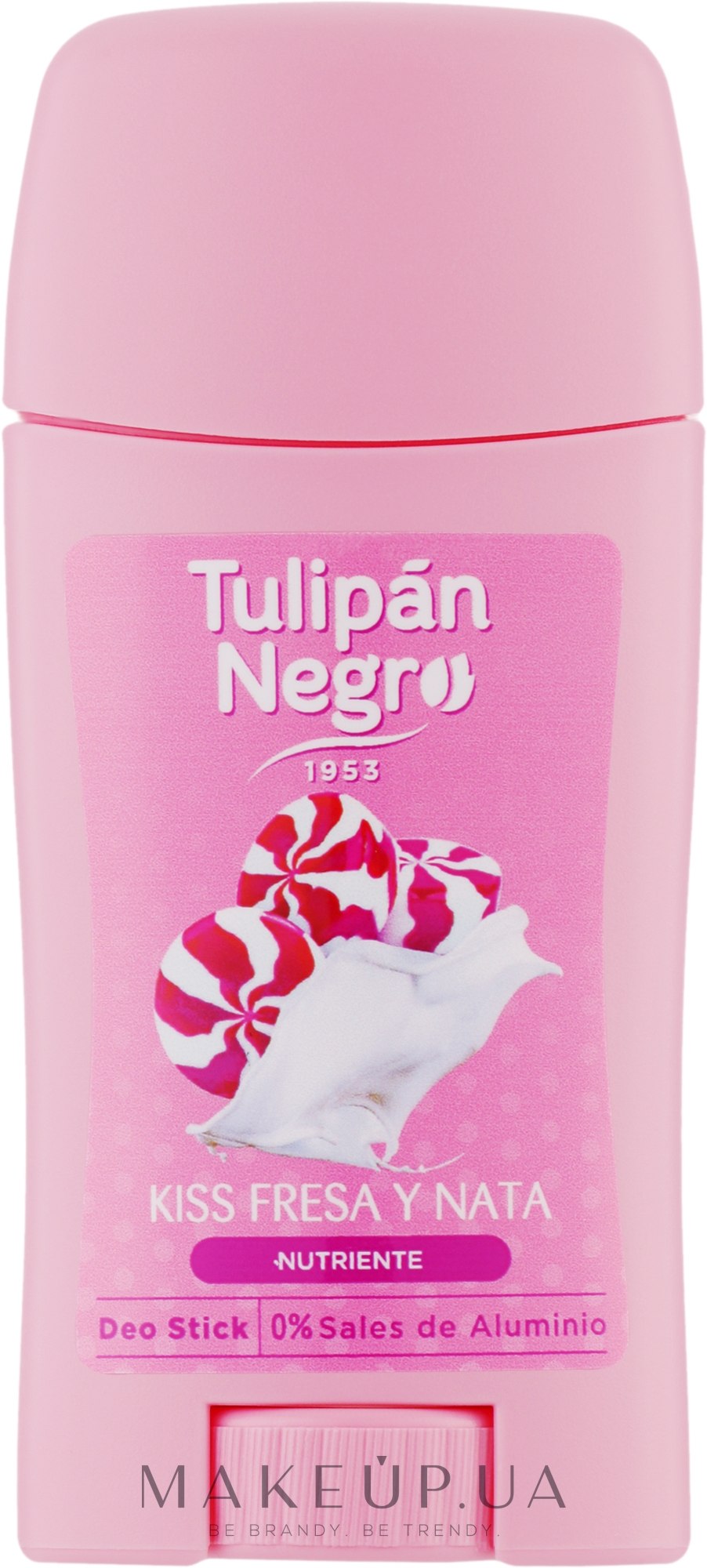 Дезодорант-стік "Полуничний крем" - Tulipan Negro Deo Stick — фото 50ml