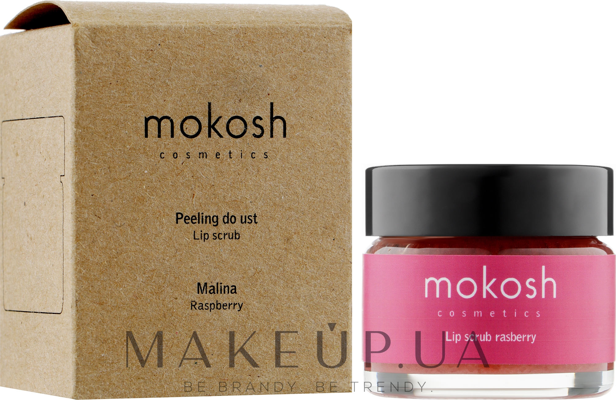 Скраб для губ "Малина" - Mokosh Cosmetics Lip Scrub Raspberry — фото 15ml
