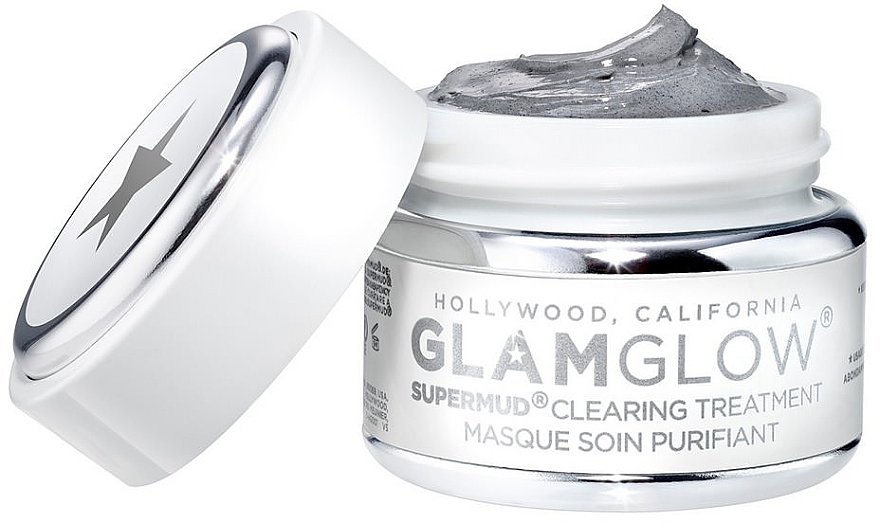 Очищувальна маска на основі глини для обличчя - Glamglow Supermud Clearing Treatment — фото N3