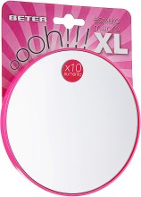 Духи, Парфюмерия, косметика Зеркало подвесное с х10 увеличением, 13 см, розовое - Beter Macro Mirror Oooh XL