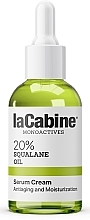 Парфумерія, косметика Крем-сироватка для обличчя - La Cabine Monoactives 20% Squalane Oil Serum Cream