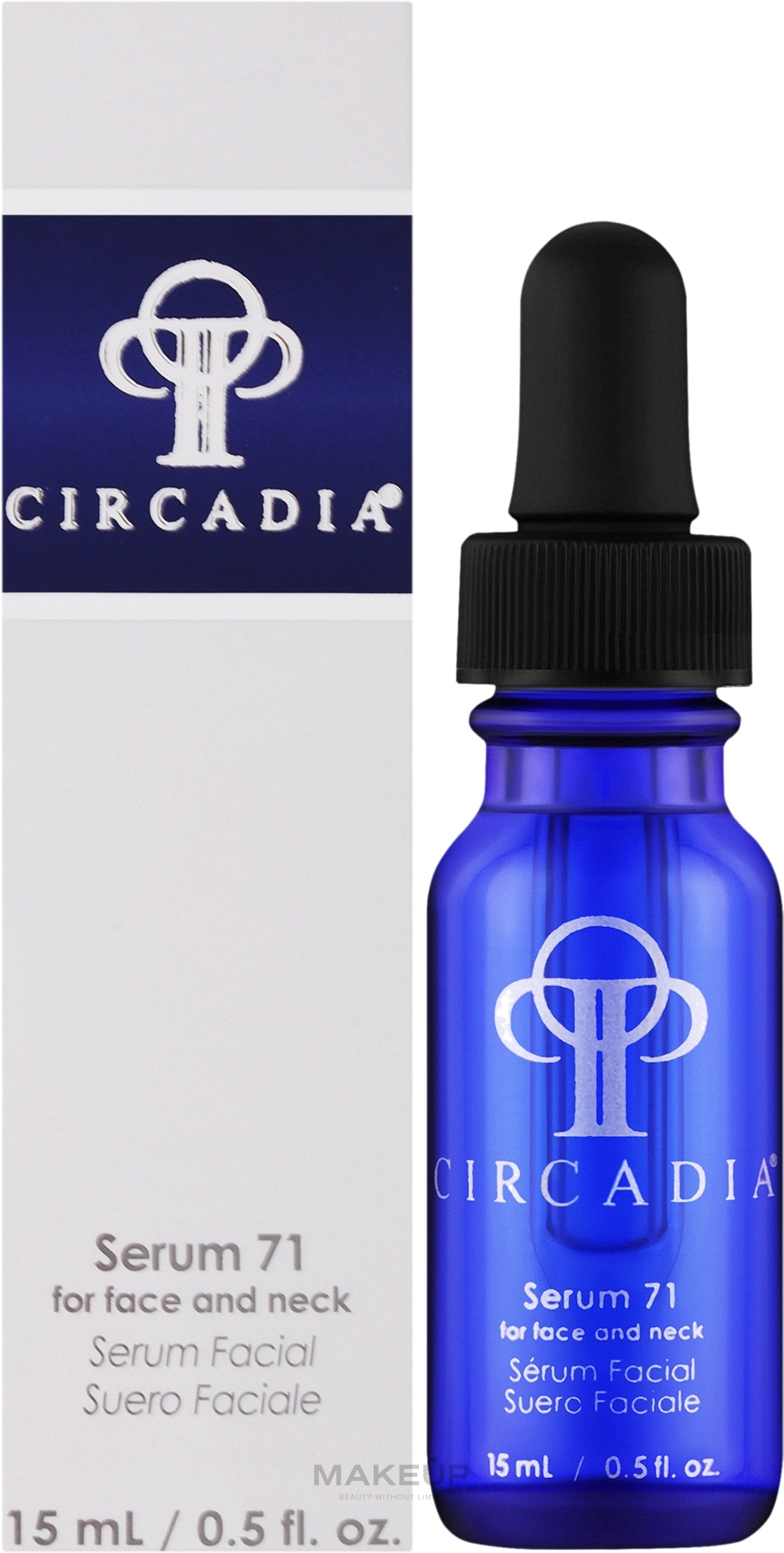 Відновлююча сироватка для обличчя та шиї - Circadia Serum 71 — фото 15ml