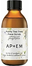 Духи, Парфюмерия, косметика Скраб для лица - APoEM Purify Tea Tree Face Scrub