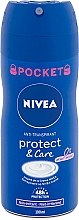 Парфумерія, косметика Дезодорант антиперспірант спрей - NIVEA Protect & Care