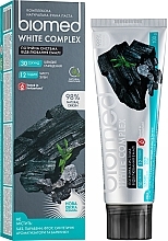 Парфумерія, косметика Антибактеріальна відбілююча зубна паста "Вугілля" - Biomed White Complex *