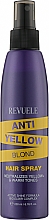 Спрей для волос с антижелтым эффектом - Revuele Anti Yellow Blond Hair Spray — фото N1