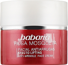 Крем для обличчя проти зморщок - Babaria Rosa Mosqueta Anti-Wrinkle Face Cream — фото N2