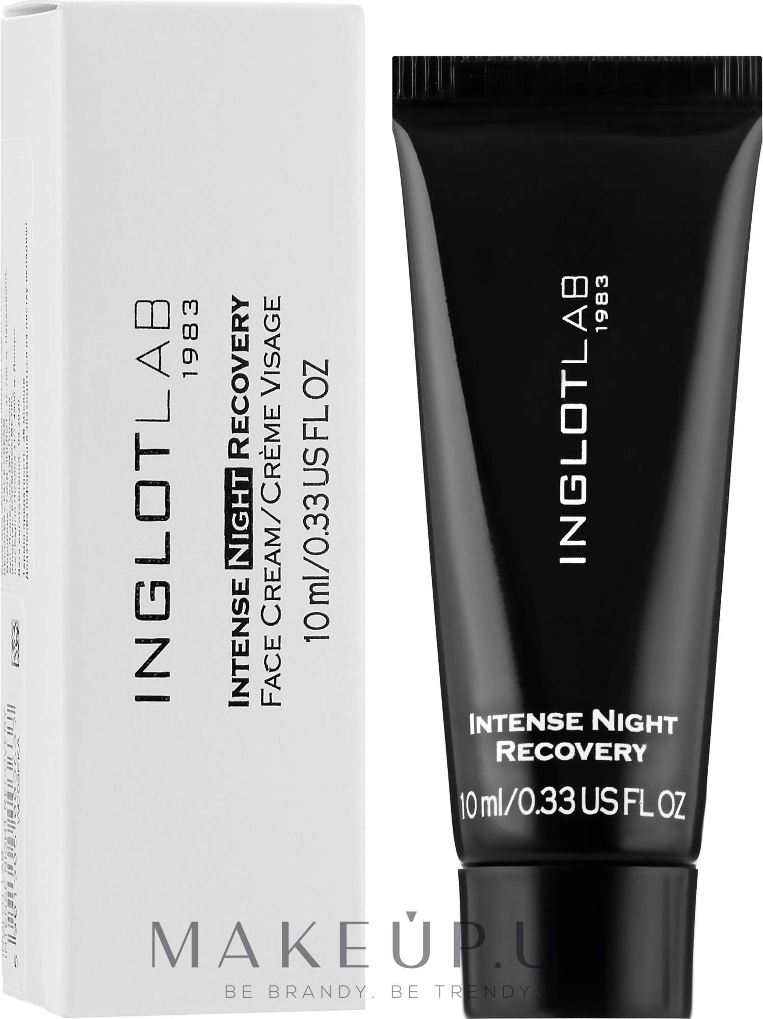 Інтенсивний нічний відновлювальний крем - Inglot Lab Intense Night Recovery Face Cream — фото 10ml