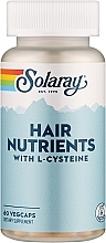 Харчова добавка "Комплекс для підтримки здоров'я волосся" - Solaray Hair Nutrients — фото N1