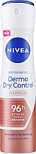 Дезодорант-антиперспірант спрей - NIVEA Derma Dry Control Maximum Antiperspirant Deodorant Spray — фото N1