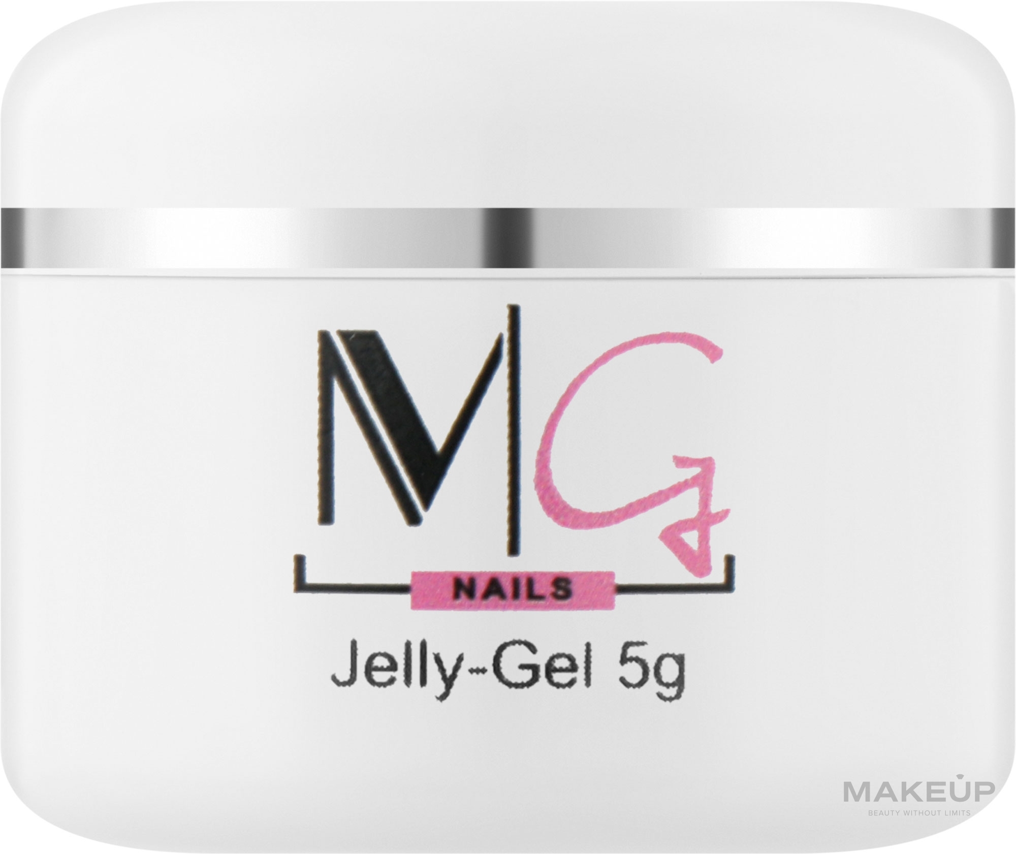 Гель-желе для наращиваиня ногтей - MG Nails Jelly Gel Clear — фото 5ml