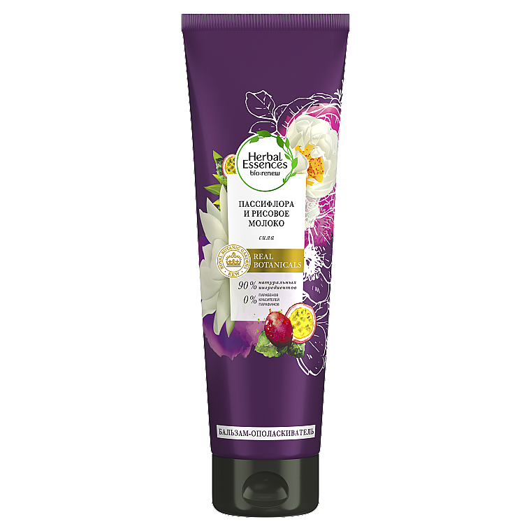 Бальзам-ополіскувач "Пасифлора і рисове молоко" - Herbal Essences Passion Flower & Rice Milk Rinse Conditioner