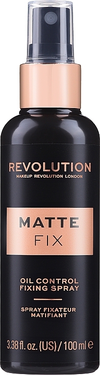 Фиксатор макияжа - Makeup Revolution Matte Fix Oil Control Fixing Spray — фото N1