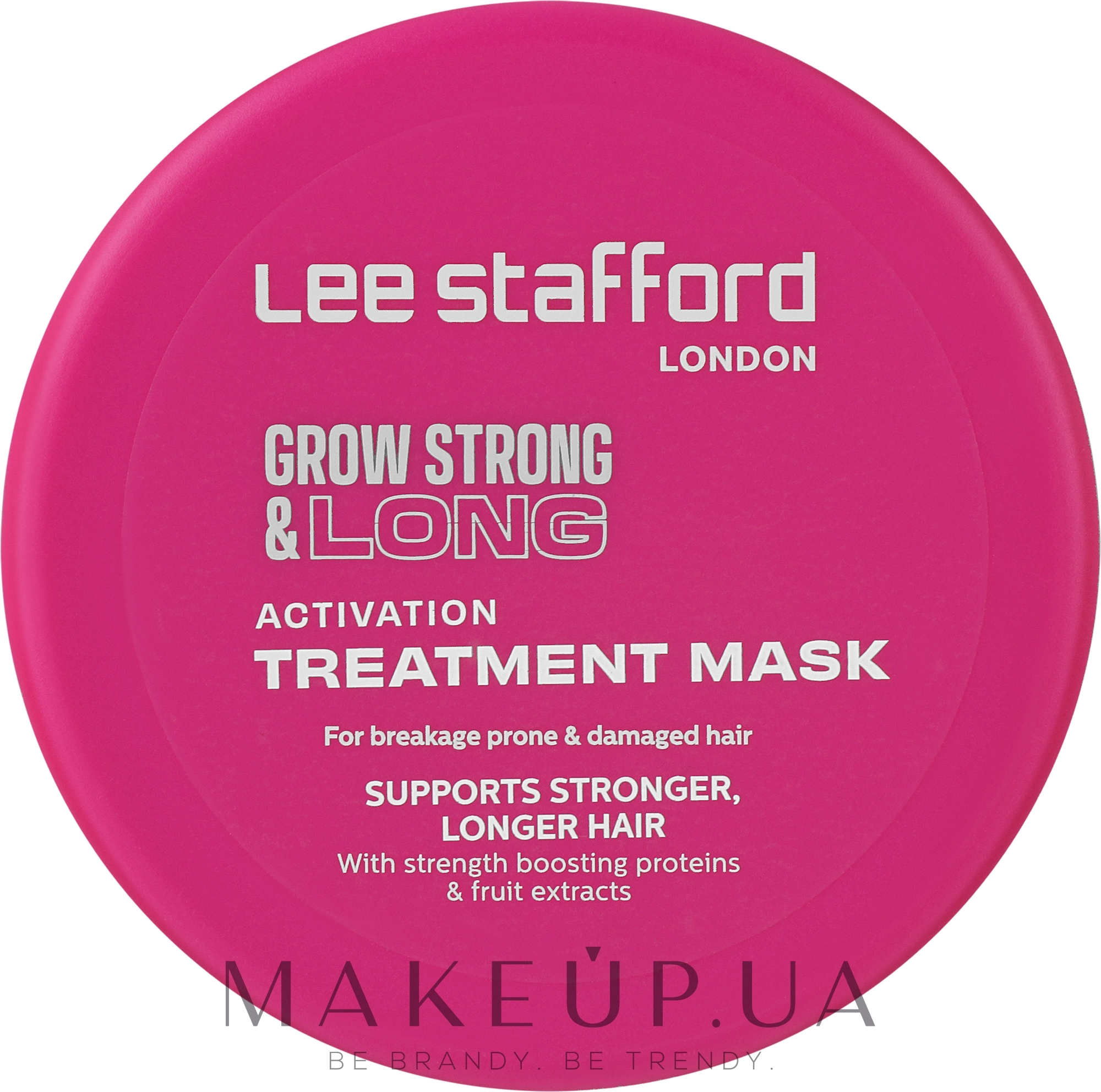 Маска-активатор для росту волосся - Lee Stafford Grow Strong & Long Activation Treatment Mask — фото 200ml