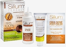 Стойкая краска для волос с 5 злаками - Silium Permanent Hair Coloring Cream — фото N2
