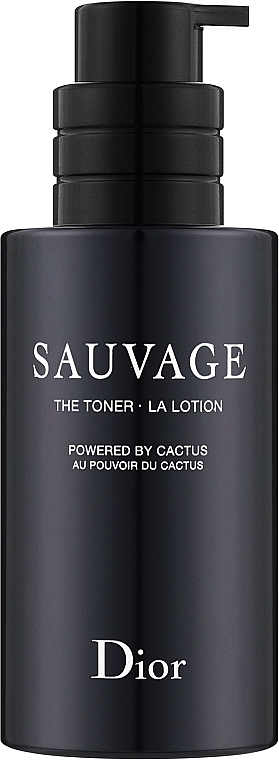 Dior Sauvage The Toner Powered By Cactus - Лосьон для лица с экстрактом кактуса — фото N1