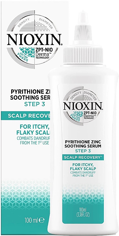 Заспокійлива сироватка проти лупи - Nioxin Scalp Recovery For Itchy Flaky Scalp — фото N1