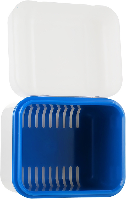 Контейнер с решеткою для хранения съемных зубных протезов, BDC 110 - Curaprox Cleaning Box — фото N2