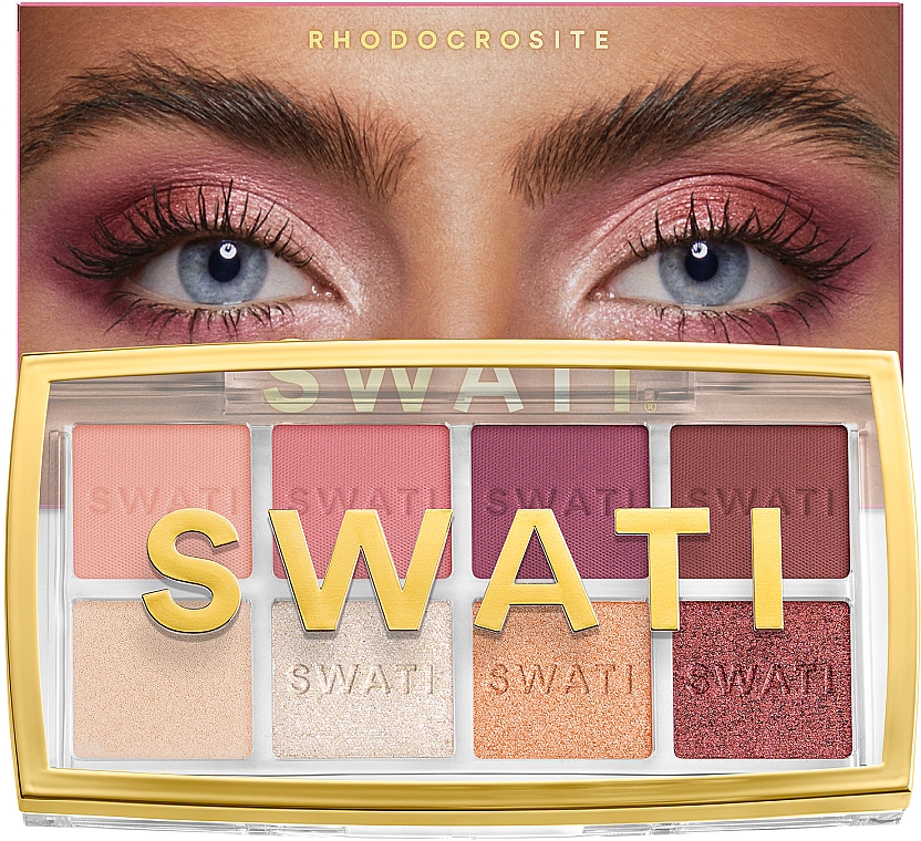 Палетка теней для век - Swati Eyeshadow Palette Rhodochrosite — фото N1