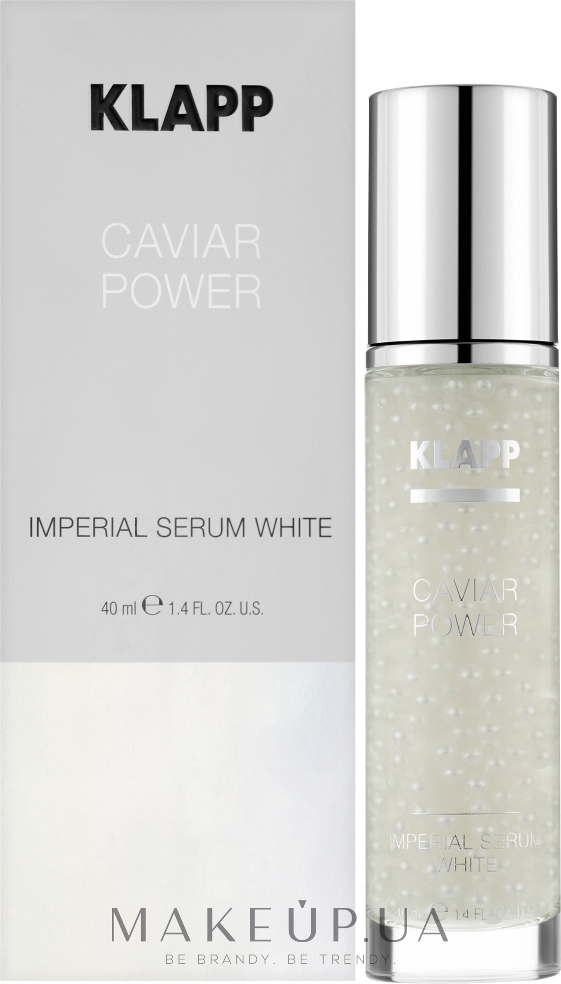 Сироватка для обличчя - Klapp Caviar Power Imperial Serum White — фото 40ml