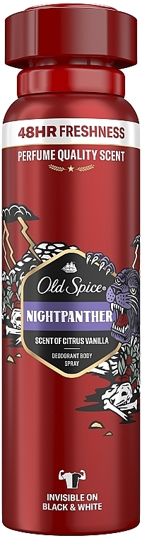 Аерозольний дезодорант - Old Spice Night Panther Deodorant Spray
