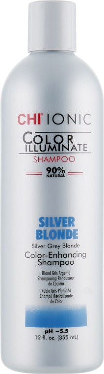 Відтінковий шампунь - CHI Ionic Color Illuminate Shampoo Silver Blonde — фото N3