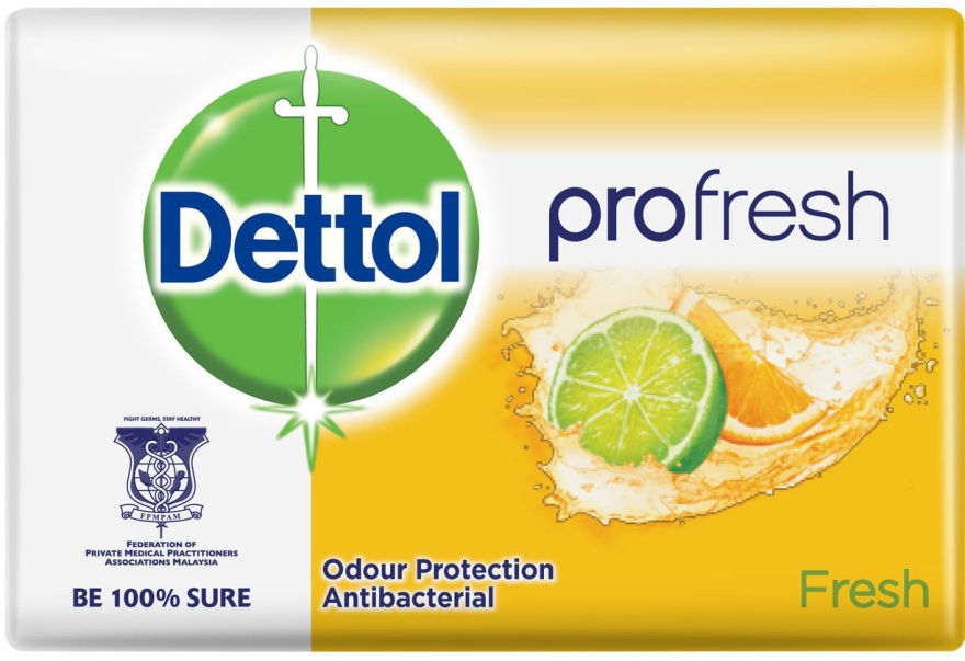 Антибактеріальне мило "Свіжість" - Dettol Fresh Antibacterial Soap — фото N1