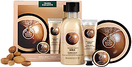 Духи, Парфюмерия, косметика Набор - The Body Shop Shea (b/but/200ml + lip/butter/10ml + h/cr/30ml + sh/cr/250ml)