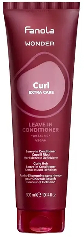 Незмивний кондиціонер для волосся - Fanola Wonder Curl Extra Care Leave In Conditioner — фото N1