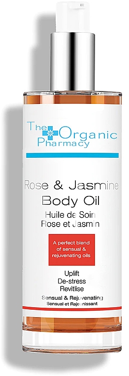 Масло для тела "Роза и жасмин" - The Organic Pharmacy Rose & Jasmine Body Oil — фото N2