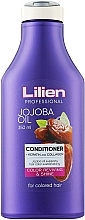 Парфумерія, косметика Кондиціонер для фарбованого волосся - Lilien Jojoba Oil Conditioner