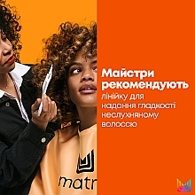 УЦЕНКА Спрей-уход для гладкости непослушных волос - Matrix Total Results Mega Sleek Iron Smoother * — фото N8