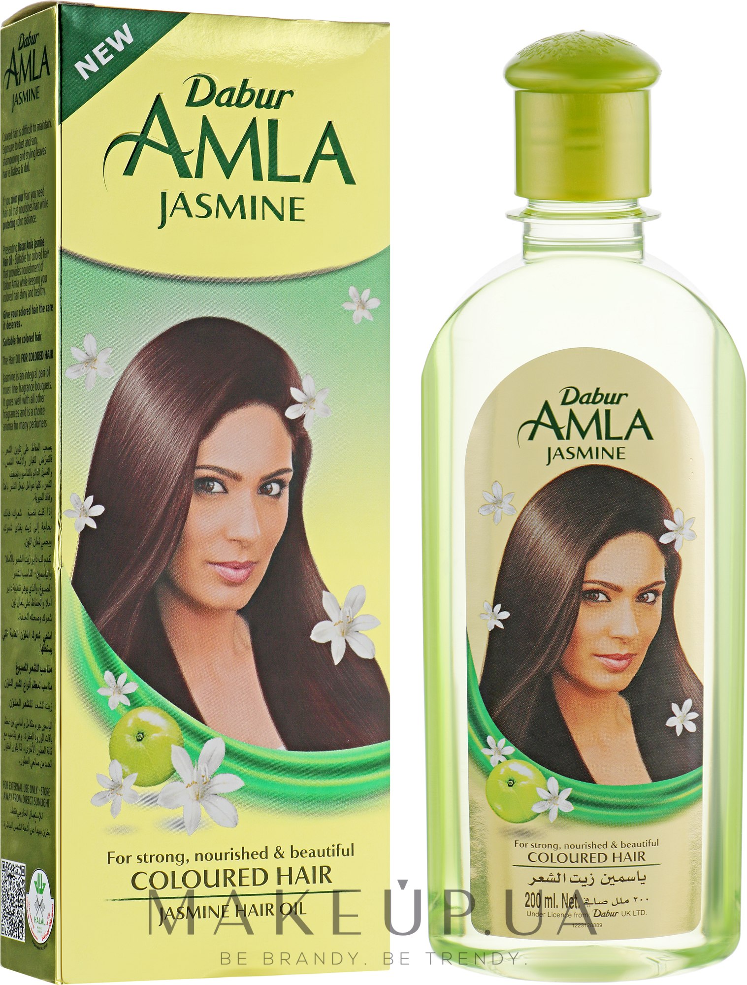 Масло для волос "Жасмин" - Dabur Amla Jasmine Hair Oil — фото 200ml