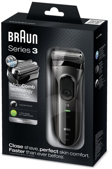 Електична бритва - Braun Series 3 3020 — фото N1