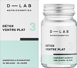 Харчова добавка "Детокс кишечника" - D-Lab Nutricosmetics Belly Detox — фото N2