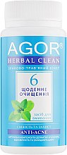 Парфумерія, косметика "Щоденне очищення №6" для зрілої, проблемної та жирної шкіри - Agor Herbal Clean Anti-Acne