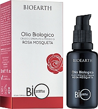 Органическое масло розы москета - Bioearth Bioprotettiva Olio Biologico  — фото N3