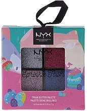 Духи, Парфюмерия, косметика Тени для век - NYX Professional Makeup Sprinkle Town Glitter Palette