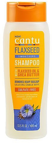 Розгладжувальний шампунь - Cantu Flaxseed Smoothing Shampoo — фото N1