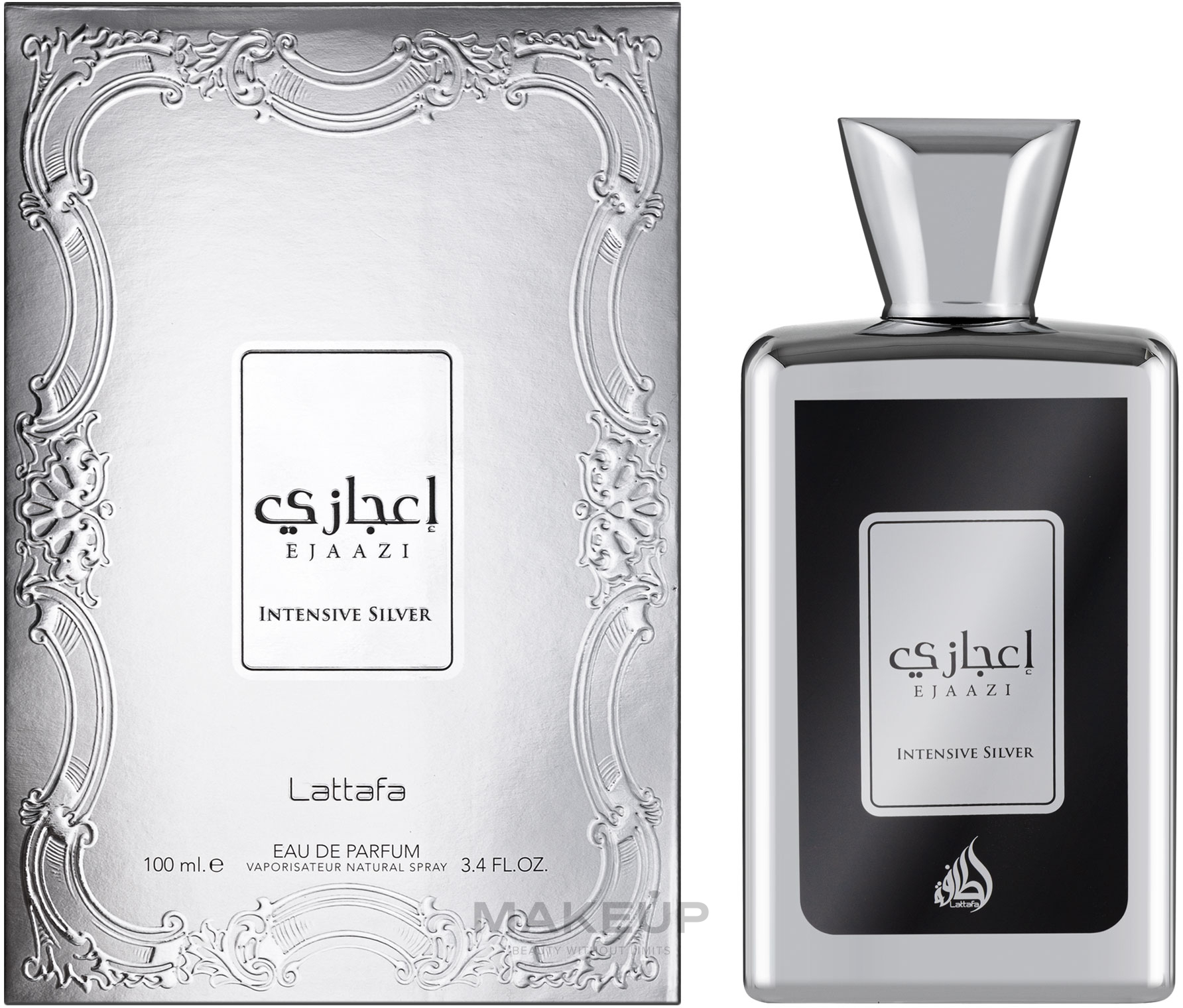 Lattafa Perfumes Ejaazi Intensive Silver - Парфюмированная вода — фото 100ml