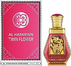 Al Haramain Twin Flower - Олійні парфуми — фото N2