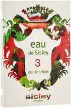 Парфумерія, косметика Sisley Eau de Sisley 3 - Туалетна вода (пробник)