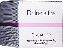Крем-гелевая ночная маска - Dr Irena Eris Circalogy Nourishing & Skin Empowering Overnight Mask — фото N2