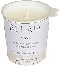 Духи, Парфюмерия, косметика Ароматическая свеча "Монои" (сменный блок) - Belaia Monoi Scented Candle Wax Refill